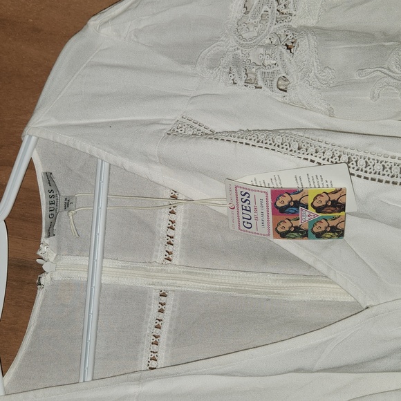 Guess Lumi Romper, White - Picture 3 of 5